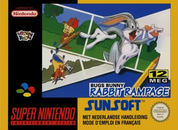 Bugs Bunny - Rabbit Rampage (Europe) box cover front